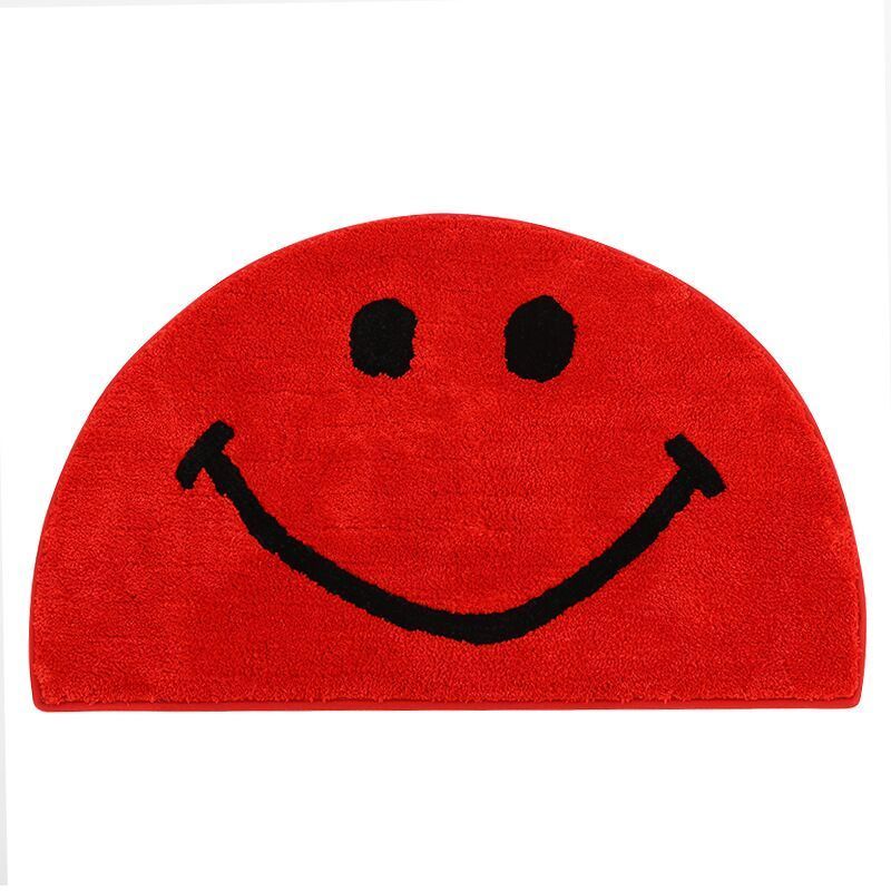 Thảm Chùi Chân Chống Trượt Thấm Hút Tốt Hình Bán Nguyệt