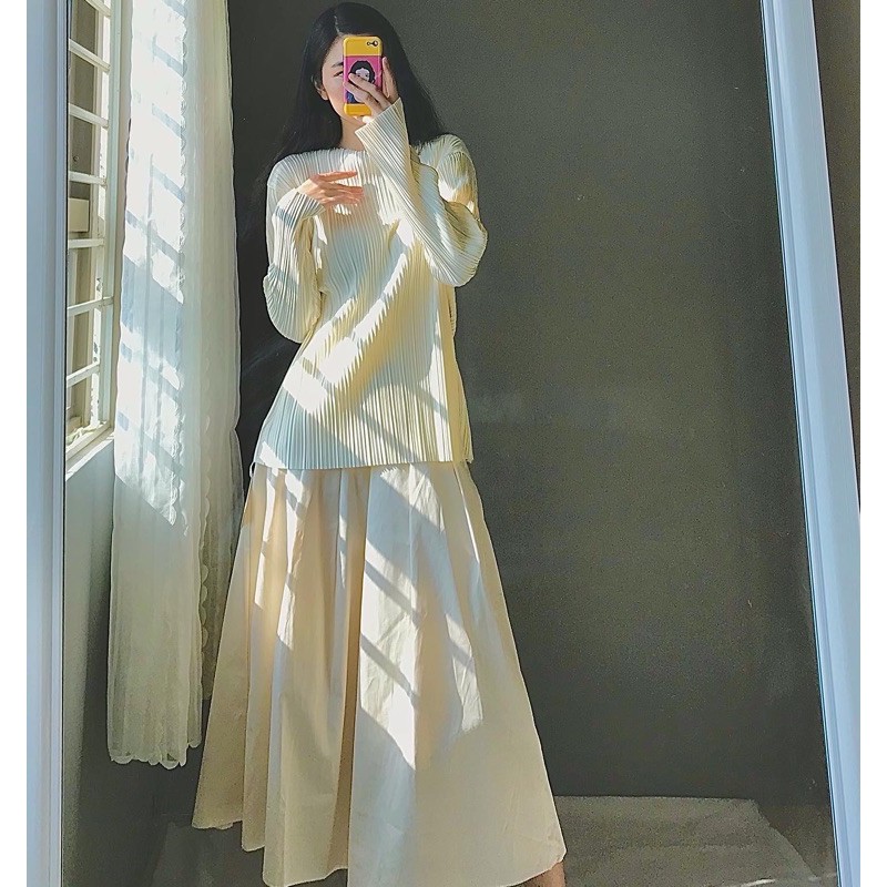 PLEATED TOP ÁO KIỂU XẾP LY THANH LỊCH DỊU DÀNG