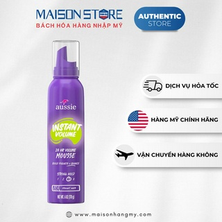 Kem mousse giữ nếp & tạo độ phồng cho tóc aussie - hàng nhập usa chính hãng