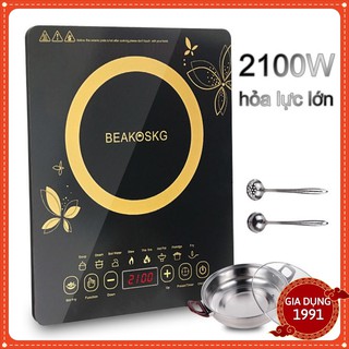 [Hàng Loại 1] Bếp Lẩu, Bếp Từ Cảm Ứng Mặt Kính, Tiết Kiệm Điện Năng, An Toàn Khi Sử Dụng