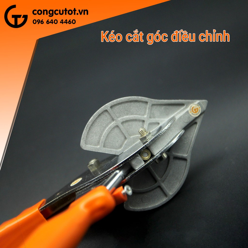 Kéo cắt góc di động lưỡi thép SK5 Tăng kèm 01 lưỡi dự phòng