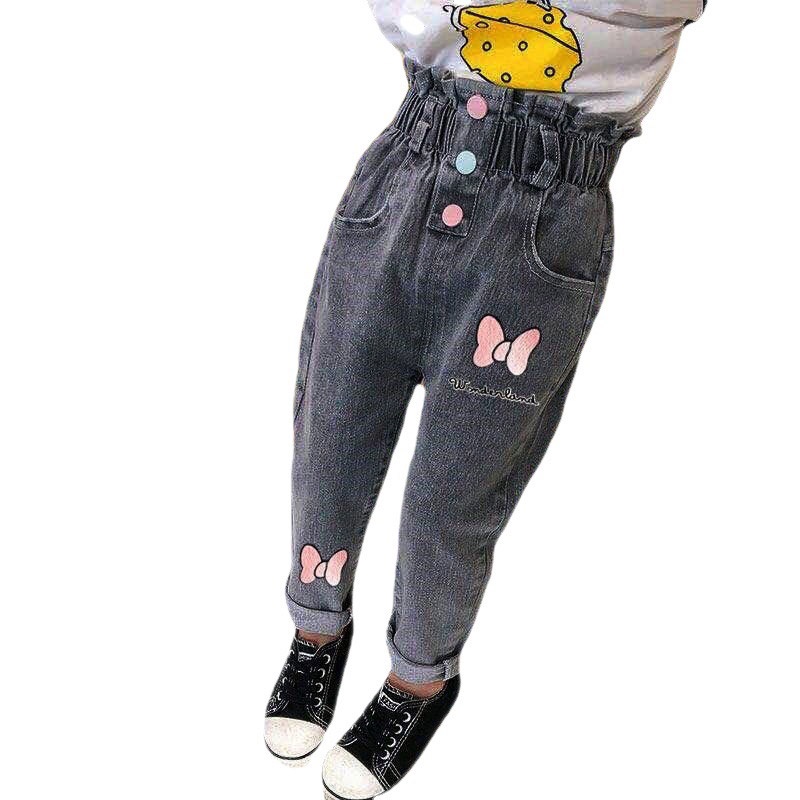Quần jeans AMILA bằng cotton thời trang thu đông dành cho bé gái