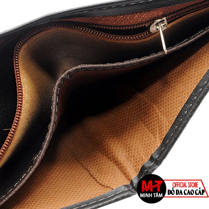 Ví, bóp nam da PU cao cấp Minh Tâm MT415 (2 màu tùy chọn) | BigBuy360 - bigbuy360.vn