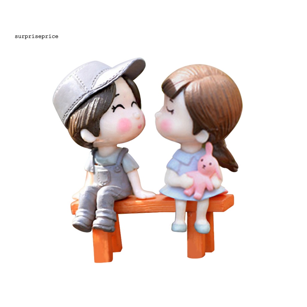 Set 3 Mô Hình Búp Bê Trưng Bày Trang Trí Nhà Cửa