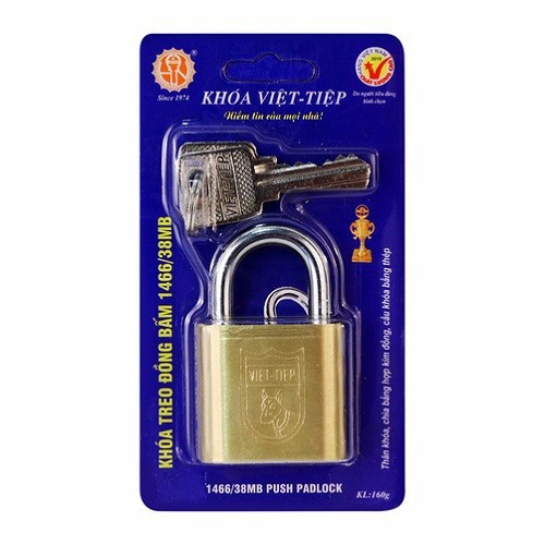 ổ khóa cửa nhà việt tiệp - Loại bấm 6mm