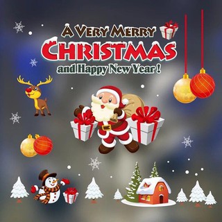 Miếng dán kính trang trí Noel