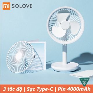 Combo 3 Quạt tích điện mini Xiaomi