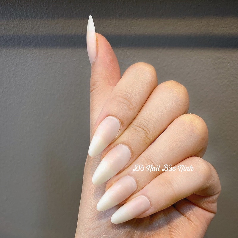 Móng Úp Hsm Phom Bầu Tròn Nhám Sẵn Không Cần Mài Dũa Loại Xịn - Hộp 500 Móng