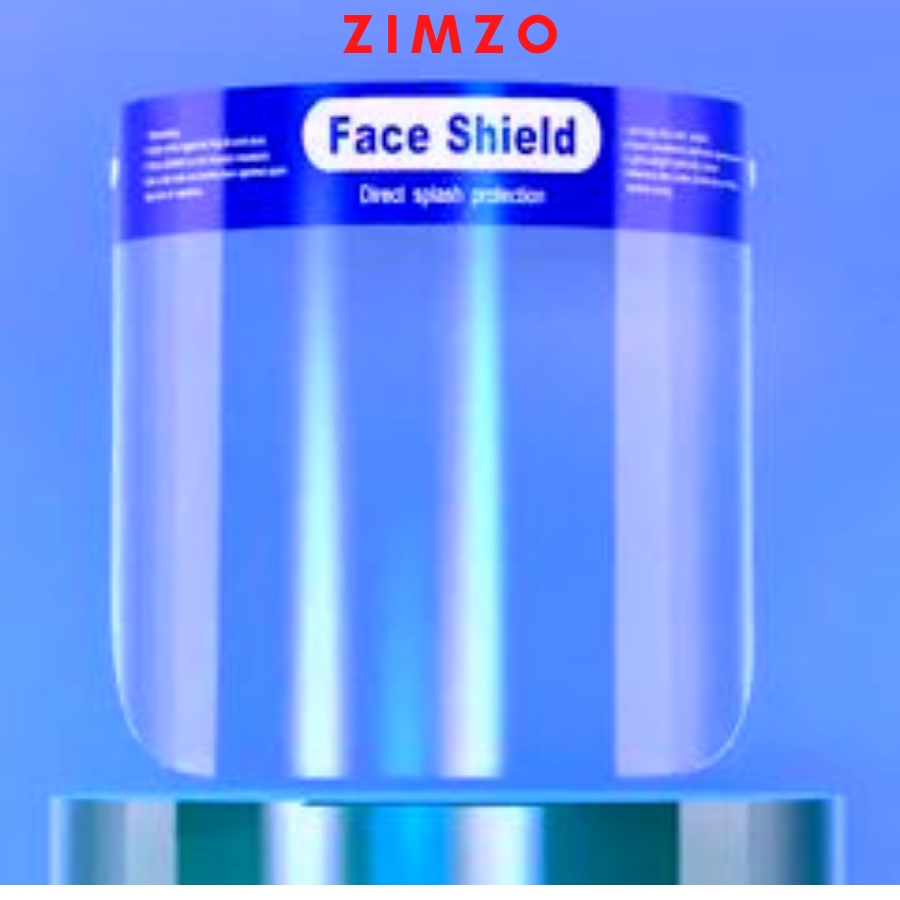 Kính đeo chống giọt bắn chống dịch Face shield trong suốt loại có đệm mút siêu êm