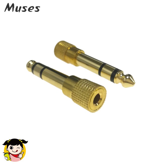 Dây Cáp Chuyển Đổi Âm Thanh Tai Nghe 6.5mm 3.5mm 3 Pin Trs 6.5mm