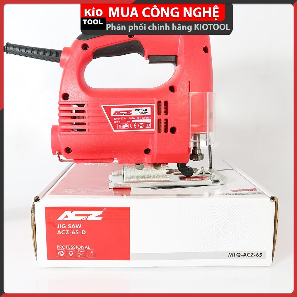 Máy cưa lọng ACZ 65-D Bảo hành 6 tháng Hàng công ty Công suất :600W Tốc độ :500-3000v/phút