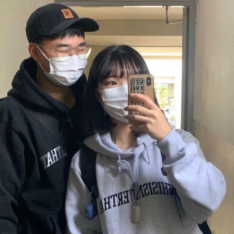 Aó Hoodie Thisisneverthat Vải Nỉ Lót Bông Hàng Có Sẵn Xám Reply1998