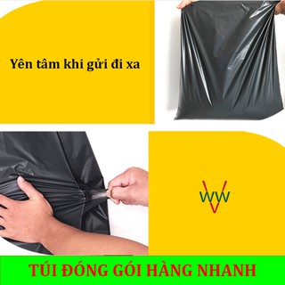 28x42cm Combo 100(1cuộn) túi đóng hàng - Túi đóng hàng niêm phong Màu Đen ✔️✔️✔️