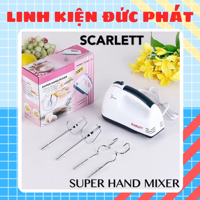 MÁY ĐÁNH TRỨNG SCARLETT HE-133