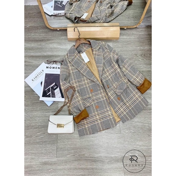 Áo dạ sọc ( kèm ảnh thật) | BigBuy360 - bigbuy360.vn