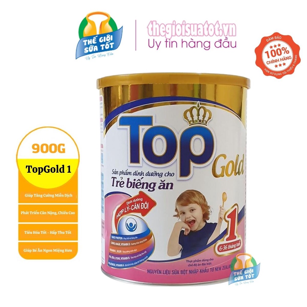 Sữa Bột Top Gold 1 - 900g - Sữa Dinh Dưỡng