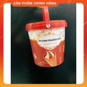 bánh xô kem ốc quế đỏ socola 158g - bán lẻ giá sỉ