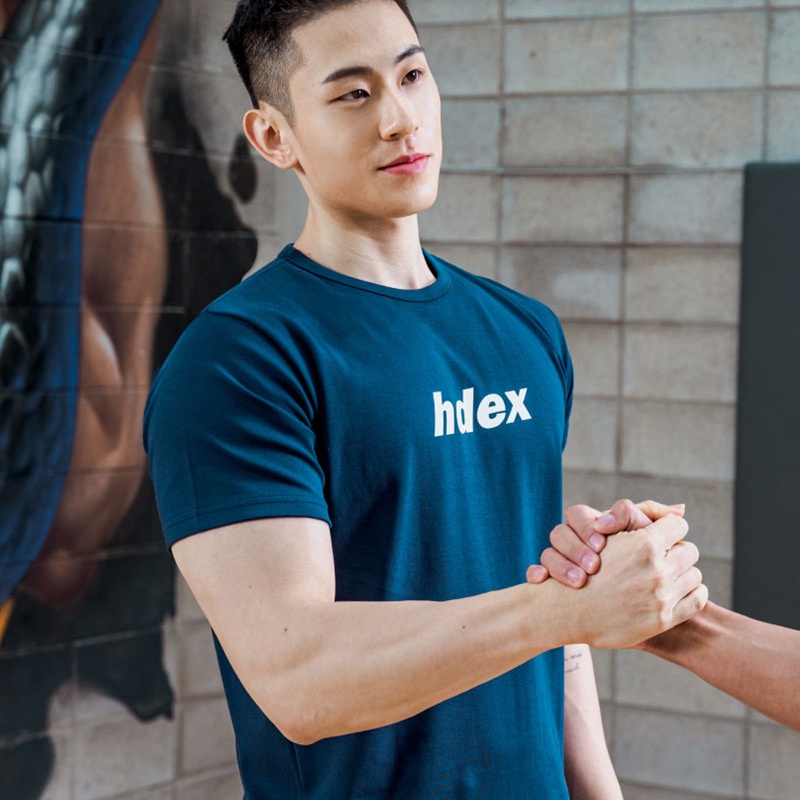 [GYMen]   Áo Thun Thể Thao Tay Ngắn Chất Liệu Dày Dặn Thấm Hút Mồ Hôi Thoáng Khí Thời Trang Cho Nam