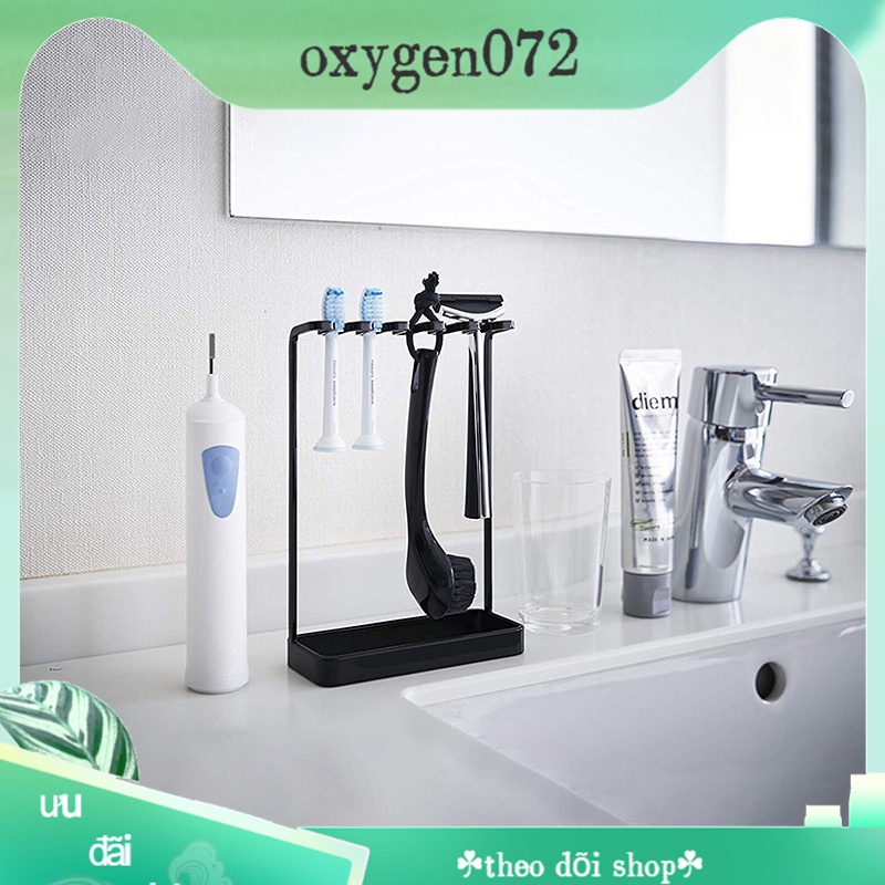 HÀNG SẴN  Giá để bàn chải đánh răng bằng sắt Chống rỉ cho phòng tắm khách sạn ký túc xá Oxygen072