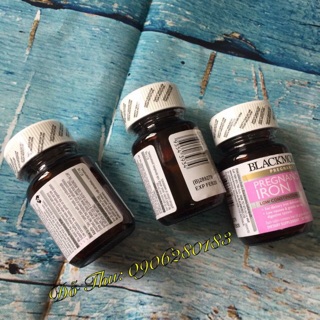 Viên sắt bầu Black more