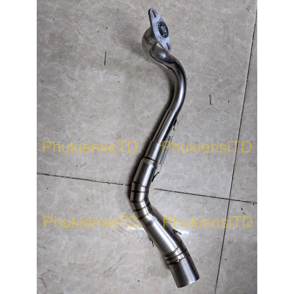 Cổ pô 2 khúc Vario gắn lon NLK