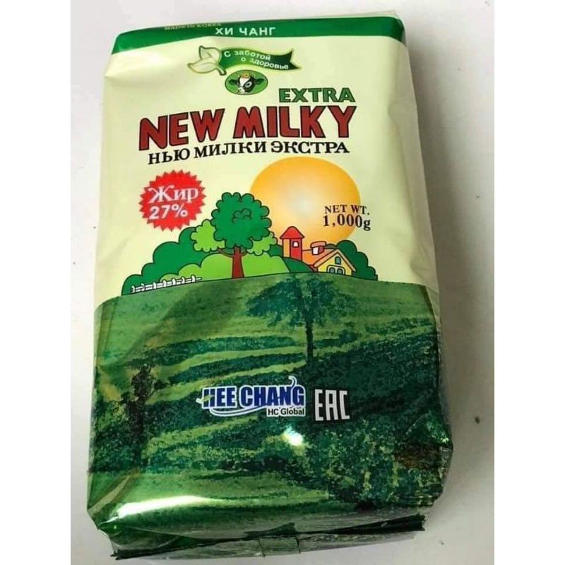 Sữa béo Nga New milky gói 1kg hàng nhập khẩu