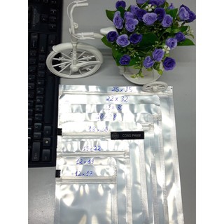 1 Túi Zip Bạc Đựng Vừa 100G Bột