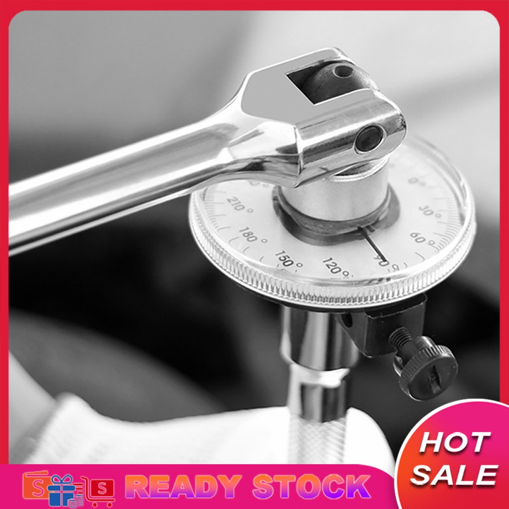 Đồng Hồ Đo Góc Mô Men Xoắn 1 / 2 Inch Có Thể Điều Chỉnh Sửa Chữa Xe Hơi