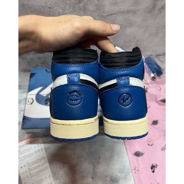 [KELLY SNEAKERS] GIày Thể Thao Sneaker Jordan 1 High Travis Scott x Fragment 2021 - Bản Cao Cấp (Ảnh Thật + Hàng Sẵn)