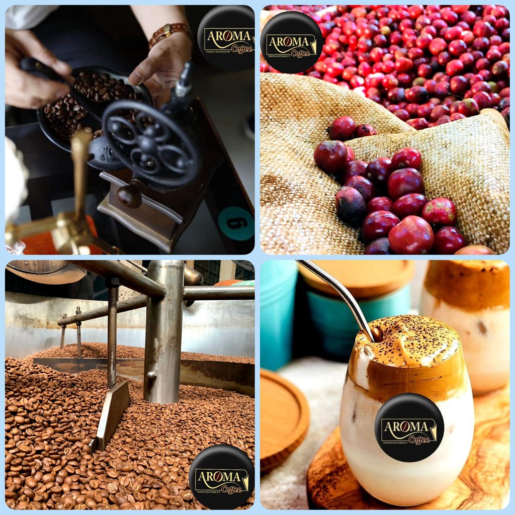 [Mã GROXUAN1 giảm 8% đơn 150K] [ Gói 500Gr ] Robusta _ Cà Phê Nguyên Chất Aroma Coffee | BigBuy360 - bigbuy360.vn