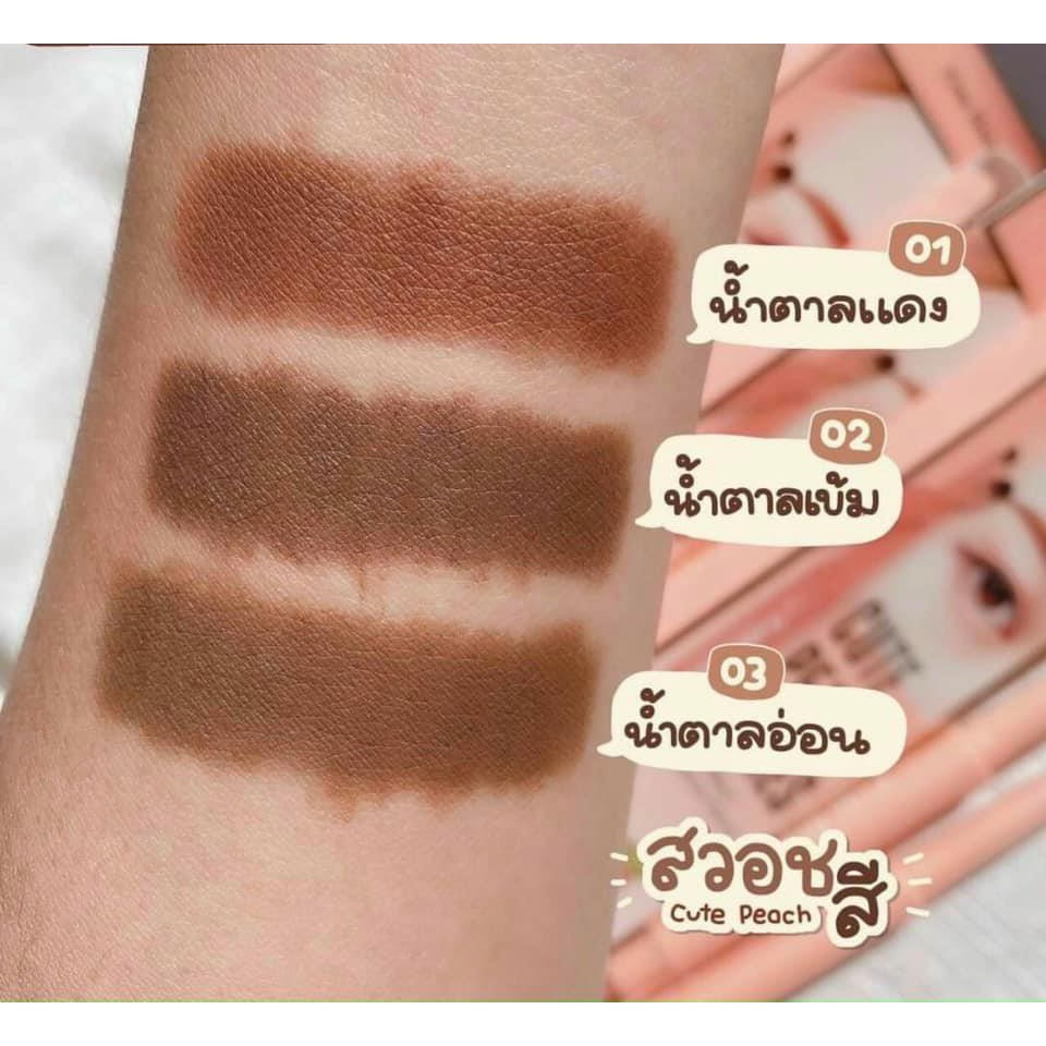 🍑 Chì kẻ chân mày Cute Peach Kissbeauty | BigBuy360 - bigbuy360.vn