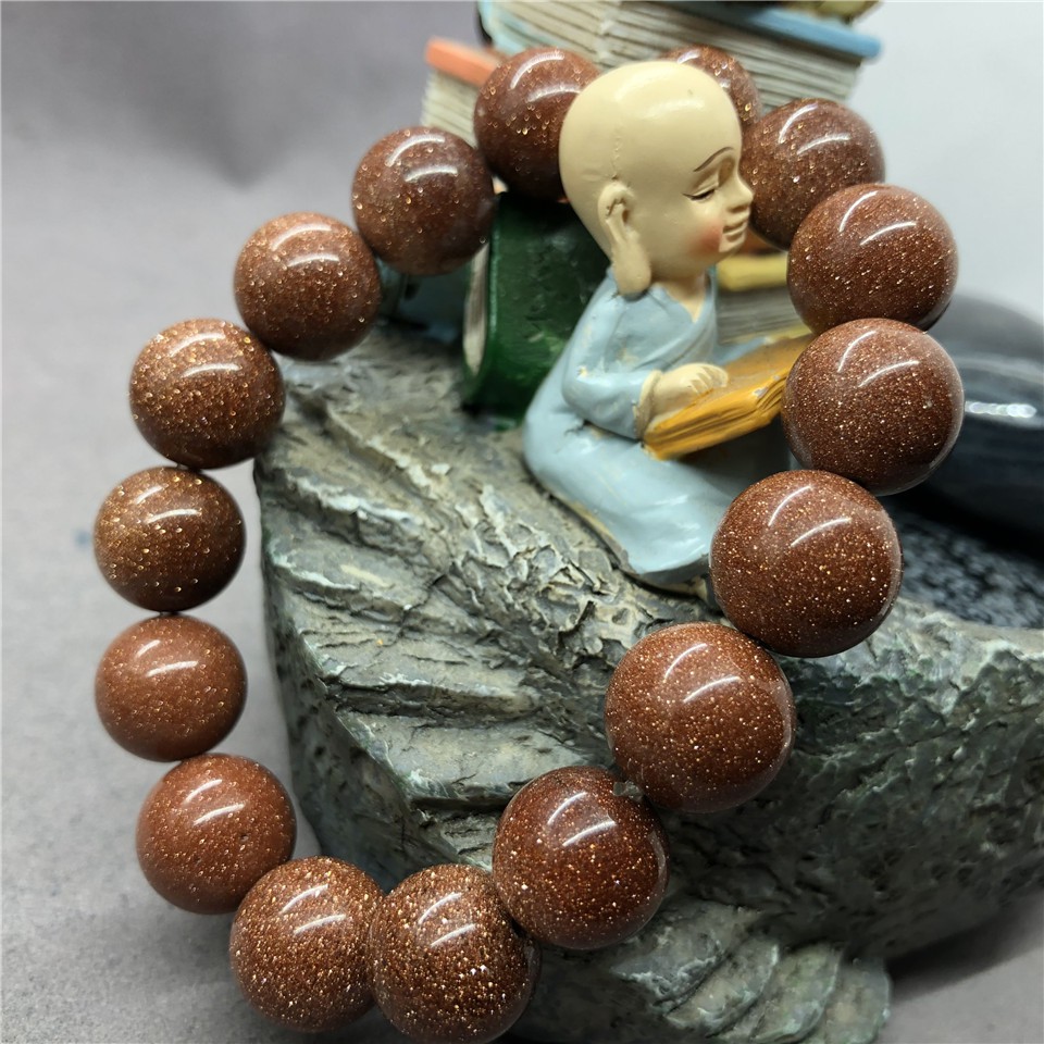 Chuỗi Hạt Đá Cát Tự Nhiên 6-12mm Dùng Làm Vòng Đeo Tay diy