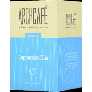 Cà phê hoà tan Archcafe Cappucino Dừa 12 gói x 20g/ hộp