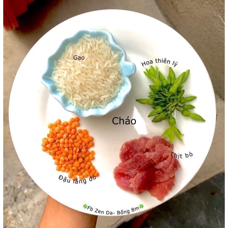 Hạt quinoa, đậu lăng, đậu gà hữu cơ nấu cháo cho bé tách lẻ 100gr