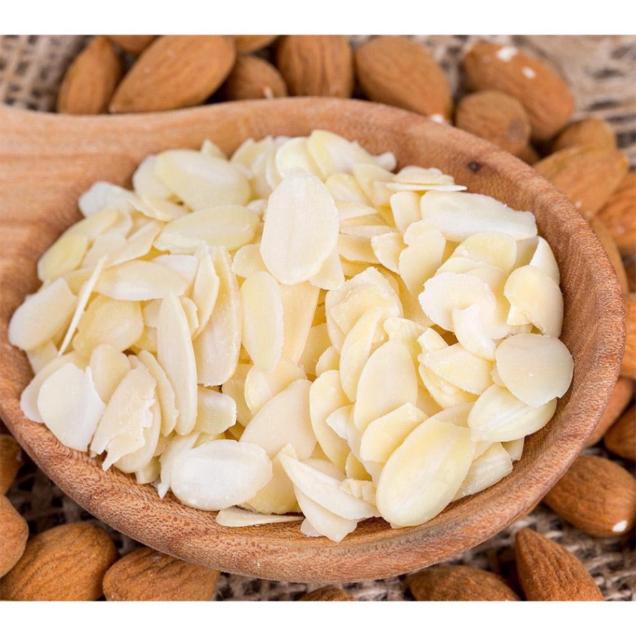 Hạnh nhân lát 500g , 1000g xuất xứ Mỹ dùng làm bánh Healthy