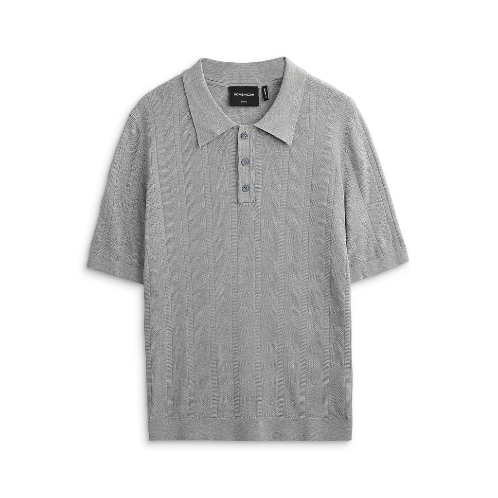 Áo Thun Polo Len BGB New Fabric Tay Ngắn , Vải Cotton Len Cap Cấp, PL002739 SOMEHOW