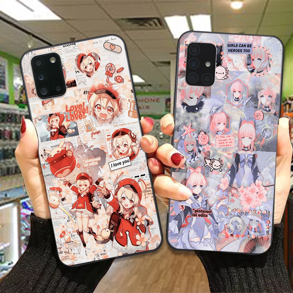 Ốp lưng Samsung A31 / A51 / A71 in hình Genshin Impact siêu dễ thương, cá tính