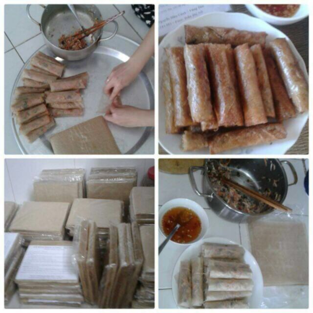 Vỏ Bánh Ram Đặc sản Hà Tĩnhcó hút chân không