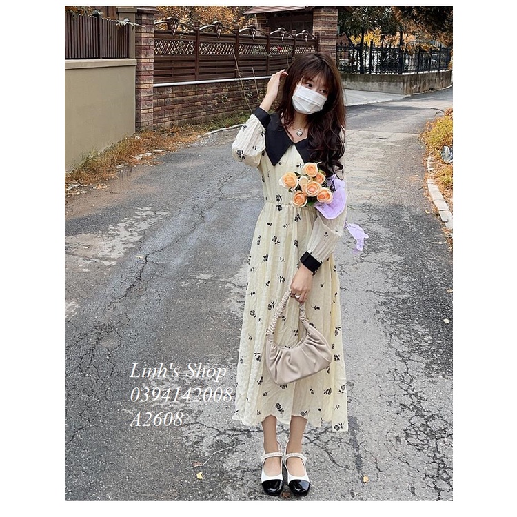 Váy Chít Eo Co Giãn Lịch Sự Công Sở A2608