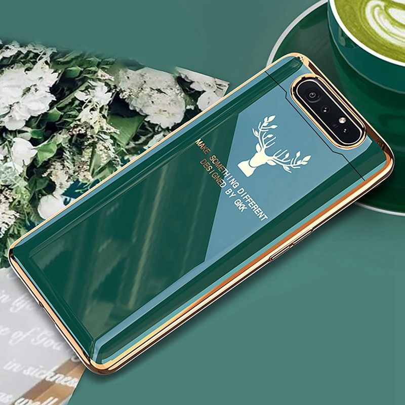 Ốp Điện Thoại Bảo Vệ Toàn Diện Chống Rơi Có Nam Châm Cho Samsung A80 A80