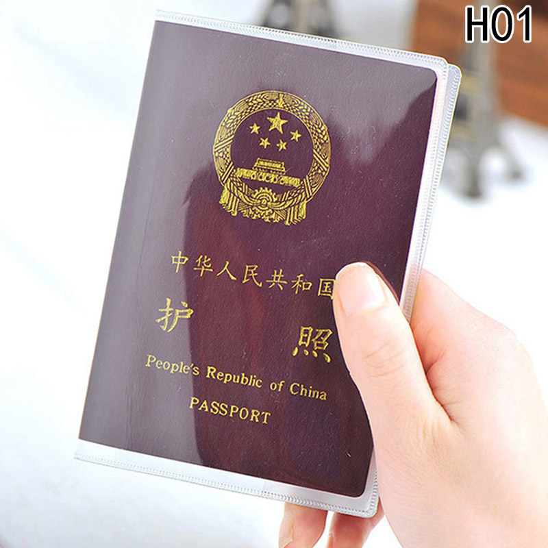 Bao Đựng Passport Bằng Nhựa Pvc Trong Suốt