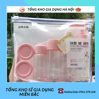 [❌BÁN SỈ❌] Bộ chiết mỹ phẩm du lịch 8 món tiện lợi 88156 tổng khi sỉ gia dụng