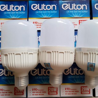 [ELITON] Bóng Đèn Led Trụ Kín Nước 12w, 15w, 20w, 30w Cao Cấp - Tiết Kiệm Điện Năng (Ánh Sáng Trắng)