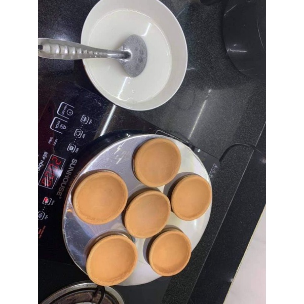 Khuôn bánh căn inox 6 chén