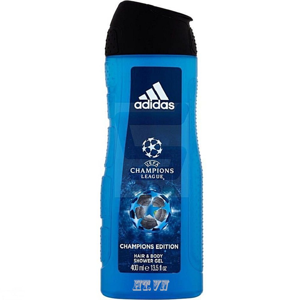 Sữa Tắm, Dầu Gội, Sữa Rửa Mặt 400ml Adidas CHAMPIONS LEAGUE Chính Hãng 100%