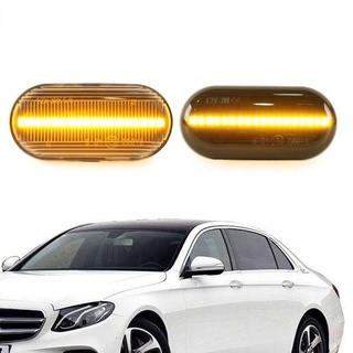 2 chiếc bật tín hiệu đèn led bên đánh dấu cho xe mercedes-benz thông minh fortwo w453 c453 2014 chảy nước bật tín hiệu bên đèn