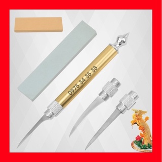 Dao tỉa hoa quả, trái cây, dao 3 lưỡi bhb0002
