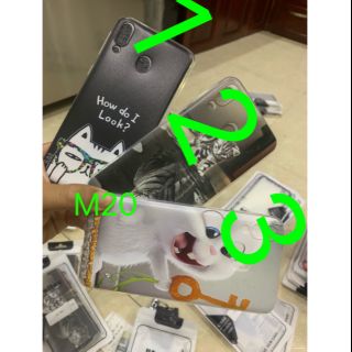 Samsung M20 ốp dẻo họa tiết hình thú 3D dễ thương