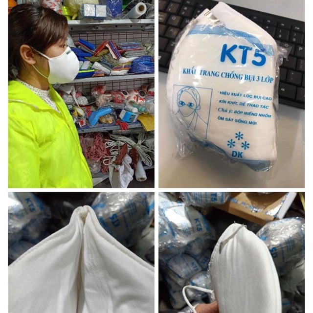 combo 200 khầu trang kt5