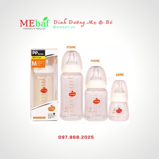 Bình Sữa Wesser PP 140ml - 250ml [Mẫu Mới]